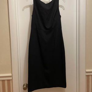 Banana Republic black shift dress